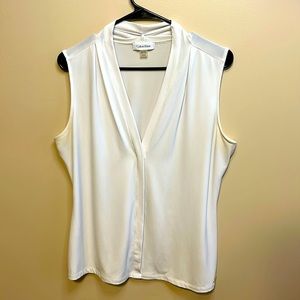 Calvin Klein Sleeveless Blouse L